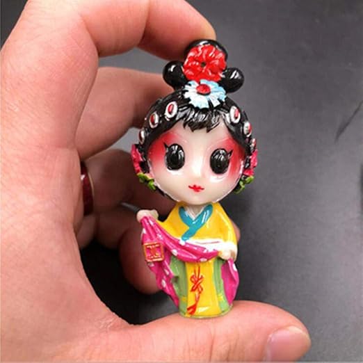 YIIVAN 1 Piezas Imán de refrigerador Pekín Opera Drama Personajes ...