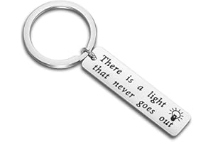 CENWA LyricQuote There Is A Light That Never Goes Out Keychain Song Lyrics Gift For Fans