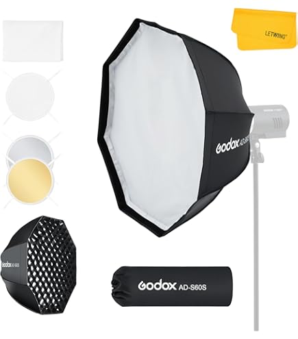 Amazon.com : Godox AD-S65S Softbox Godox Mount Softbox 65cm