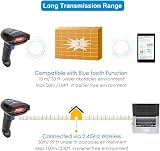 NETUM NT-1228BC Bluetooth CCD Barcode Scanner 1D Imager USB Wireless view 3