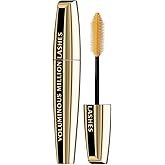 L’Oreal Paris Makeup Voluminous Million Lashes Mascara, Volumizing Collagen Infused Eye Makeup, Amplifying Mascara Brush, Washable, Black, 0.32 Fl Oz., 1 Count