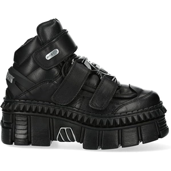 靴 New rock Boots Amazon.com | New Rock 106 S1 Men's Goth Punk Black Metallic
