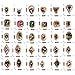 Ownsig 48pcs Big Rhinestones for Nails Colorful Nail Crystals 3D Nail Charms Diamonds for Nails (48Pcs Colorful)