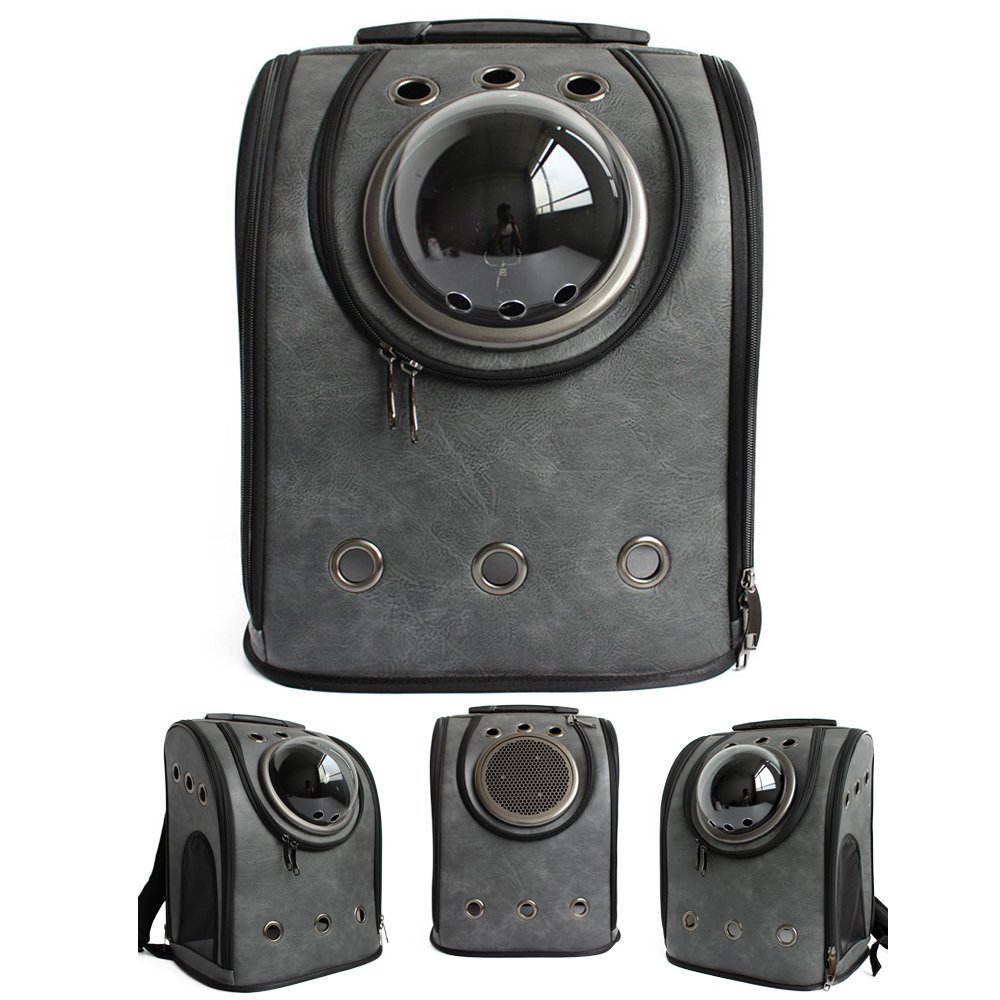 Aftnic Astronauta cápsula burbuja mascotas mochilas para llevar perros pequeños y gatos