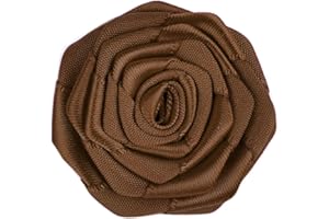 B&G Umo Lorenzo Lapel Pins for Men - Flower Pin Suit Accessories + Rose Boutonniere Pins