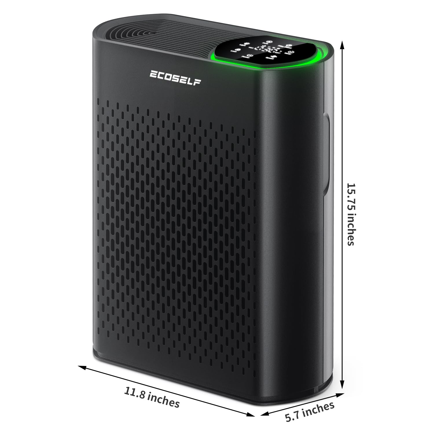 Powerful Air Purifiers for Home Large Room Up to 1400 Ft² with Air Quality Monitor 20dB Sleep Mode, Air Purifier for Bedroom Office Living Room for Pets, Dust Smoke PoIIen Dander Smell HAP602