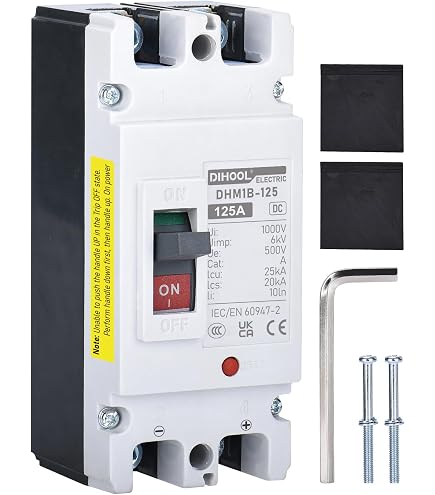 1500VDC 32A Photovoltaic DC Disconnect Switch – IP66 Waterproof Solar Isolator For RVs, Boats & Off-Grid Systems