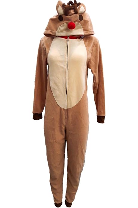 Rudolph the red nosed reindeer onesie pajamas Clearance