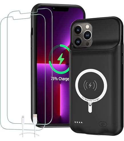 Amazon.com: Battery Case for iPhone 13 Pro, Upgraded