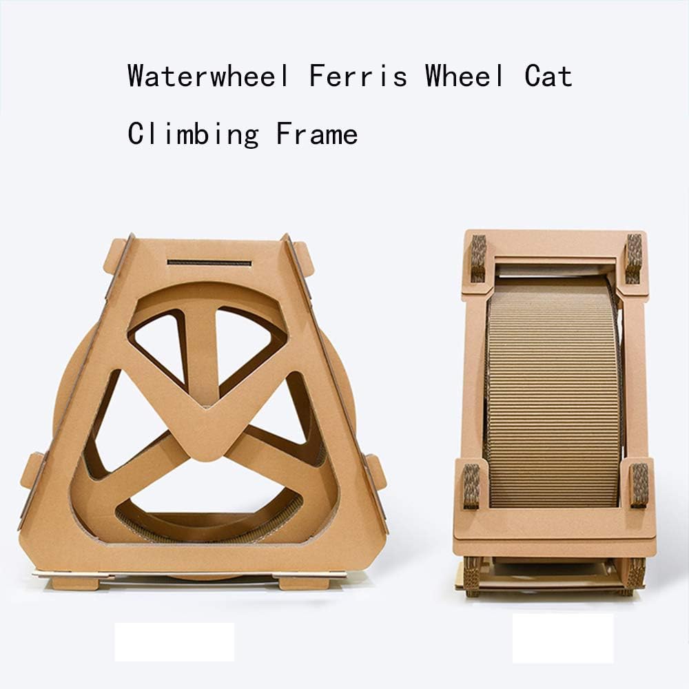 cardboard cat wheel