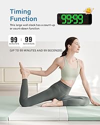 Digital Wall Clock, Digital Clock Large Display