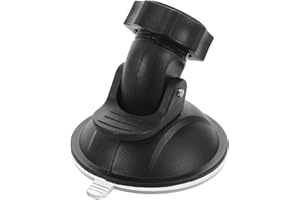 JEWEDECO Dash Cam Mount Suction Cup 360° Rotatable Ball Head, High Temperature Resistant Car Camera Holder