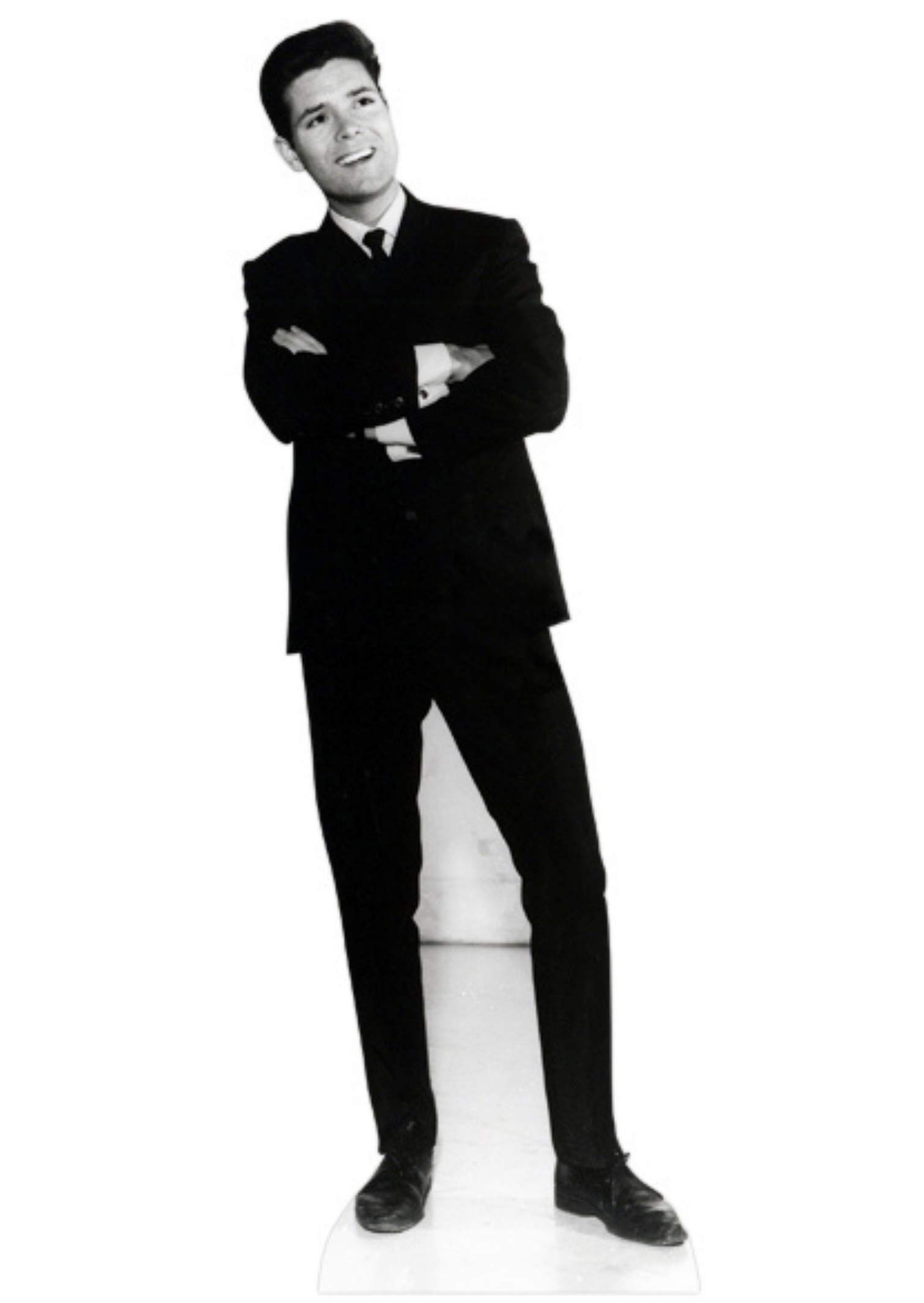 Star Cutouts Cut Out of Cliff Richard Black and White, 178cm x 63cm — image 1