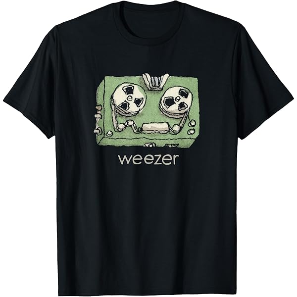 Weezer Tシャツ AAA製 Amazon.com: Weezer Black Unisex T-Shirt