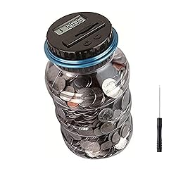 Coin Piggy Bank Saving Jar, Winnsty Digital Coin