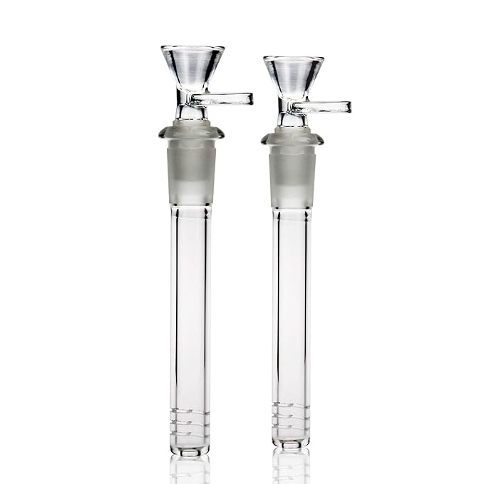 REANICE Accessories Glass Bong parts 2 downstem 14.5mm joint Bong Head