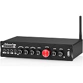 Nobsound HiFi 5.1 Channel Bluetooth Amplifier Stereo Home Theater Power Amp Subwoofer Amp