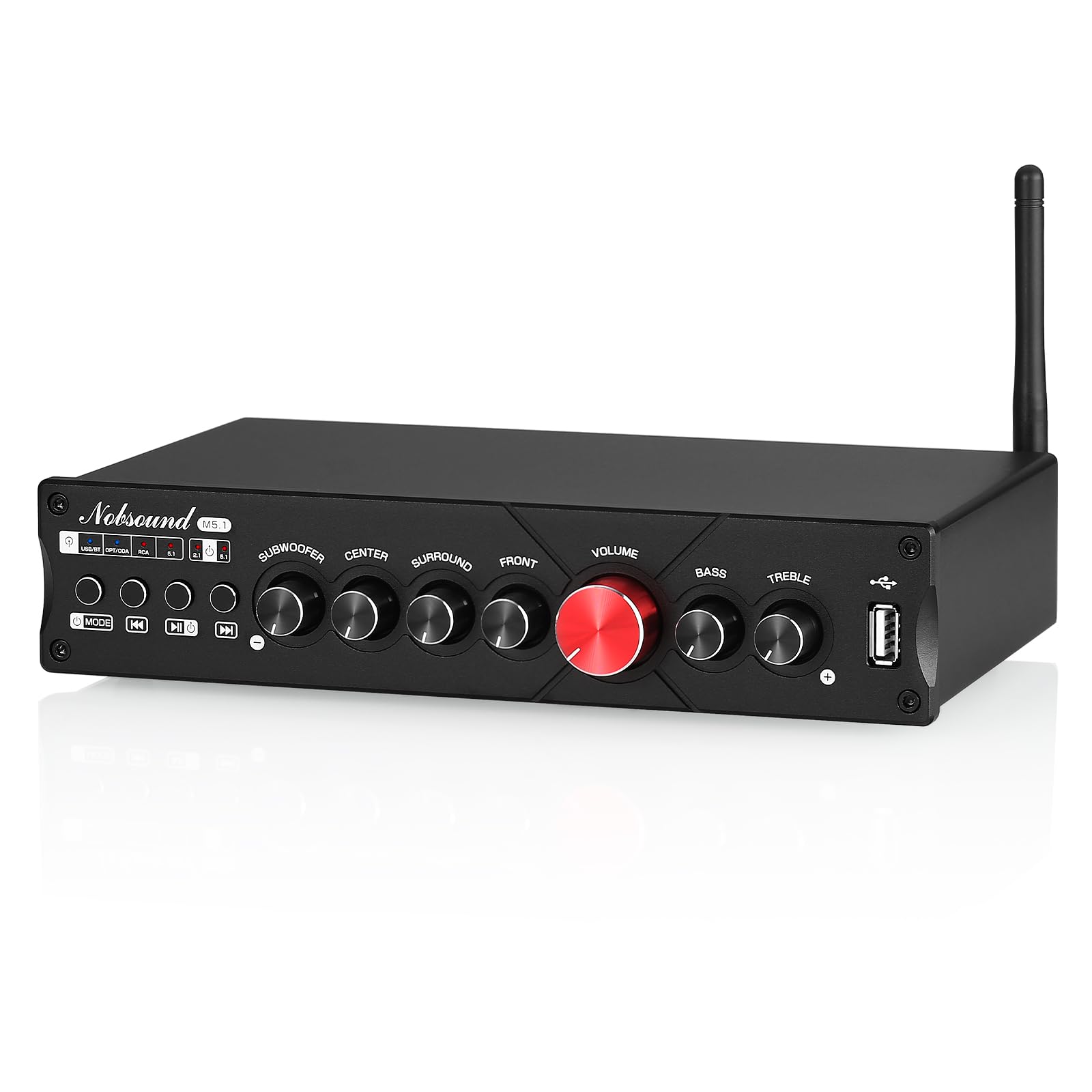 Mua Nobsound 5.1 Channel Bluetooth Amp, Power Audio Amplifier with ...