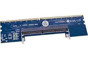 SO-DIMM to PC DIMM Card DDR3/DDR4/DDR5 Computer Converters Laptop to Desktop Memory Adapter Expansion Card Memory Stick Memor