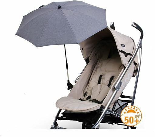 grey universal pram parasol