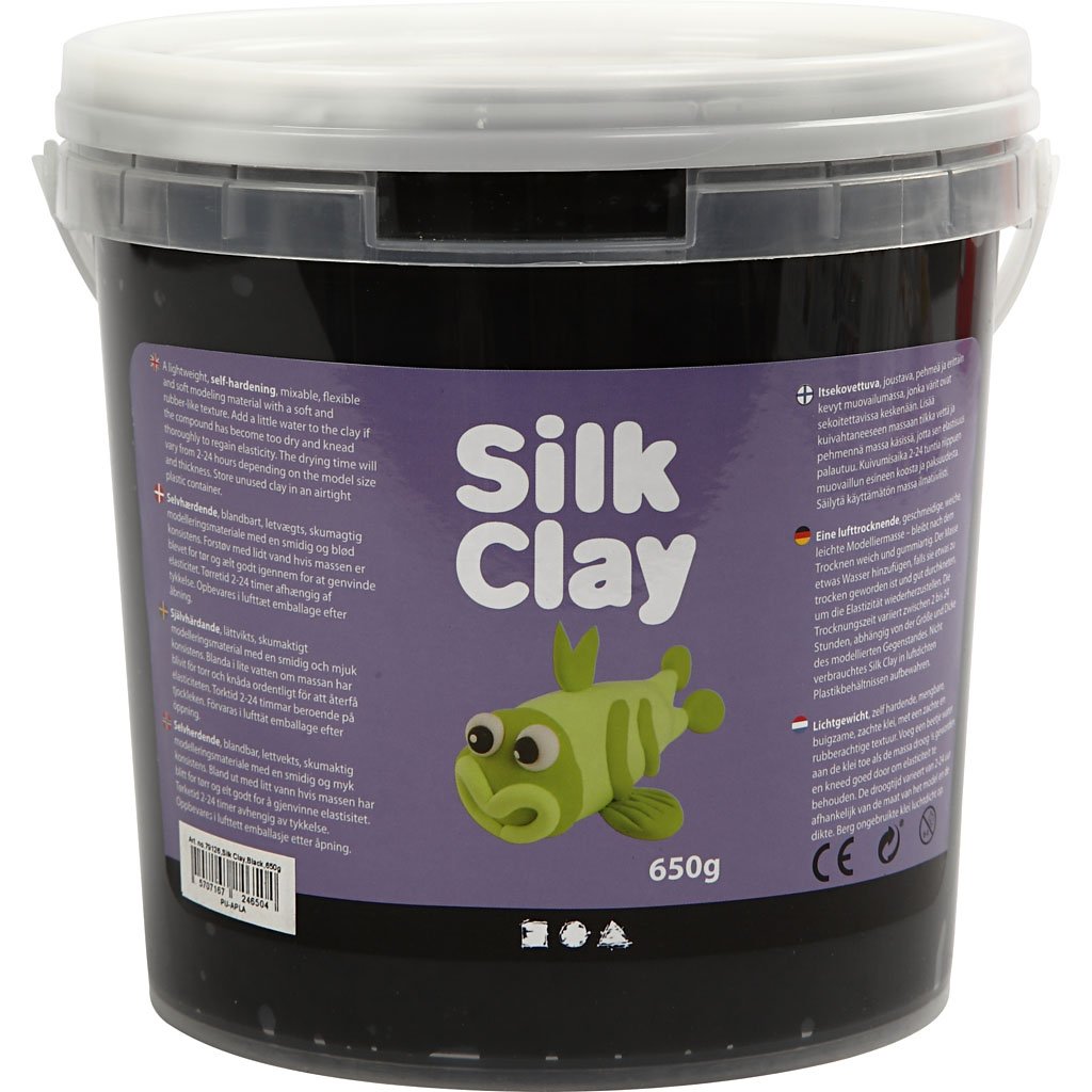 Silk Clay®, black, 650g