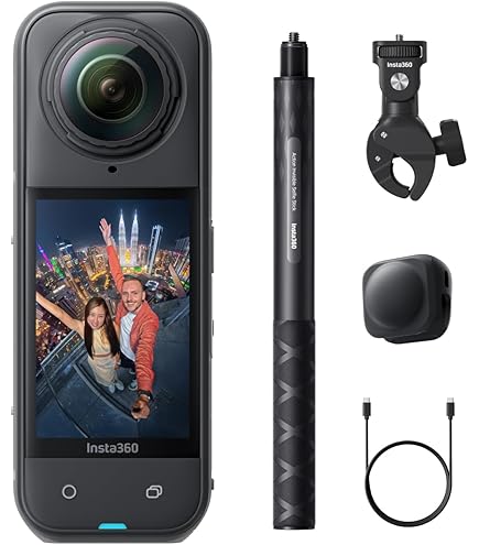Amazon.com : Insta360 X5 Motorcycle Bundle-8K Waterproof 360