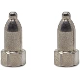 E-Collar Educator 3/4" Titanium Contact Points for Training Collars | 3/4" Titanium Contact Points | Medium-Long Coats | Nickel-Free | Educator Brand Only | NOT Universal