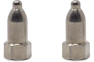 Educator Brand Only Contact Points Fits E-Collar Remote Dog Training Collars, Titanium, Long 3/4-Inch