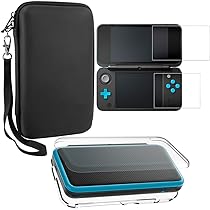 New Nintendo 2DS XL - Colorful Portable Gaming with Mario Kart 7