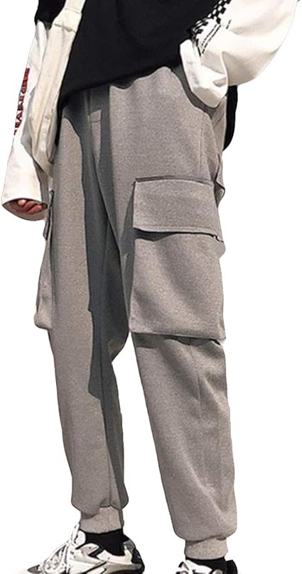Amazon ニカ メンズ イージーパンツ ワークパンツ メンズ 春 夏 秋 ゆったり パンツ 大きいサイズ パンツ スウェットパンツ スポーツ パンツ ロングパンツ 通販