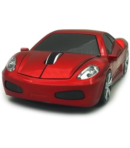 Amazon.com: ECOiNVA Wireless Sports Car Mouse Optical 2.4G Nano