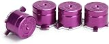Zunate 7PCS Aluminum Alloy Button Set for PS4 Controller Thumbstick Analog Grip view 8