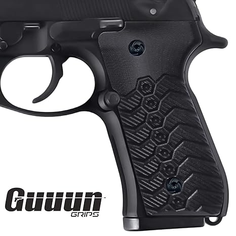Guuun Beretta 92fs Grips G10 Slim Mechanical Texture Full Size M9 92a1 96a1 92 Inox Grip