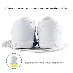 TAILORIA Cheer Shoes Girls-White & Black
