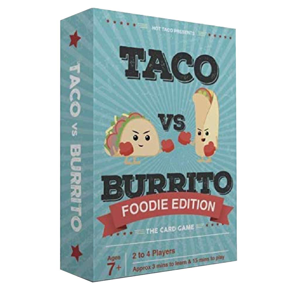 Buy Taco vs Burrito Foodie Edition Expansion Pack - Requires Taco vs Burrito  Core Game to Play - Card Game Created by a 7-Year-Old and Perfect for  Families, Friends, Adults, Teens &