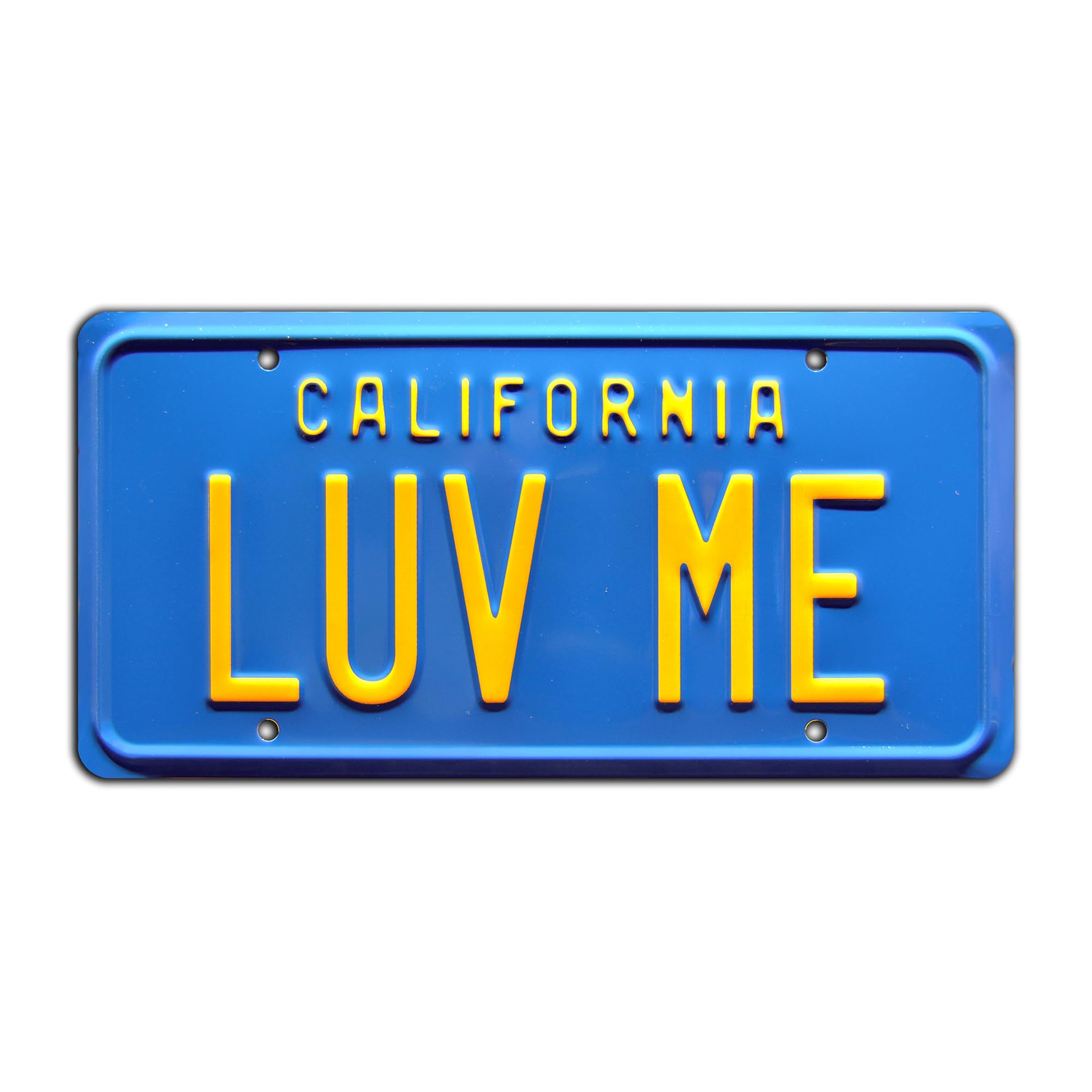 Celebrity Machines National Lampoon's Vacation | LUV ME | Metal Stamped License Plate