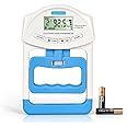 Handeful Grip Strength Tester Trainer - Dynamometer Handgrip Measurer Meter, Handheld Strengthener Exerciser for Sports, School, and Home Use (198Lbs / 90Kgs)