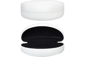 MOLSHINE Hard Shell Sunglasses Case,Classic Large Glasses Case for Sunglass,Eyeglasses with Cleaning Cloth,Pouch