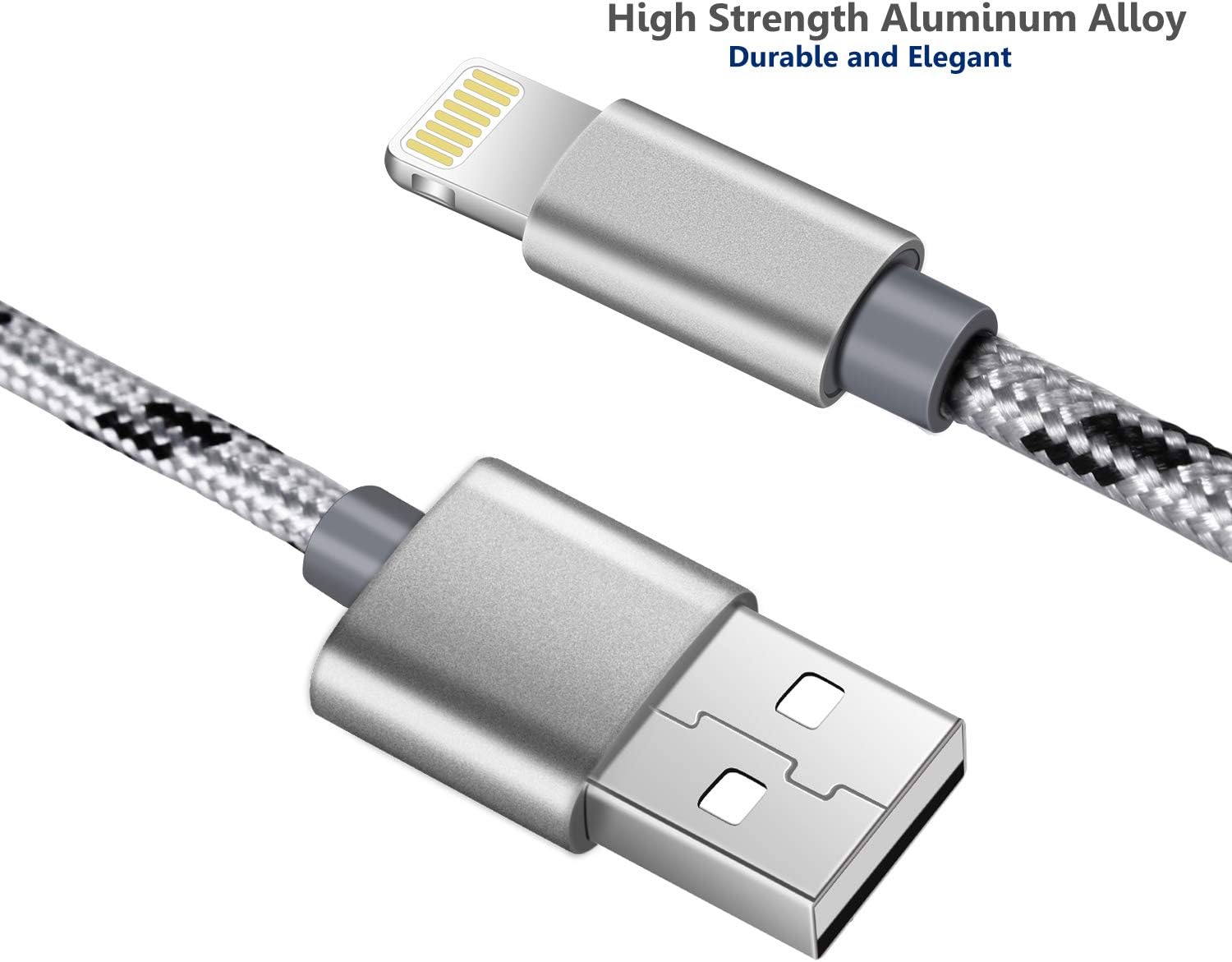 2Pack 10ft Multi Charger Cable,Multi Charging Cable Long Nylon Braided Multiple USB Cable Universal 3 in 1 Charging Cord Adapter with Type-C,Micro USB Port Connectors for Cell Phones and More