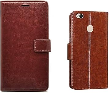 Coverage Flip Cover For Xiaomi Redmi 4 Mai132 Amazon In Electronics
