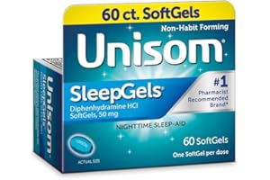 Unisom SleepGels, Diphenhydramine HCl 50 mg, 60 Count