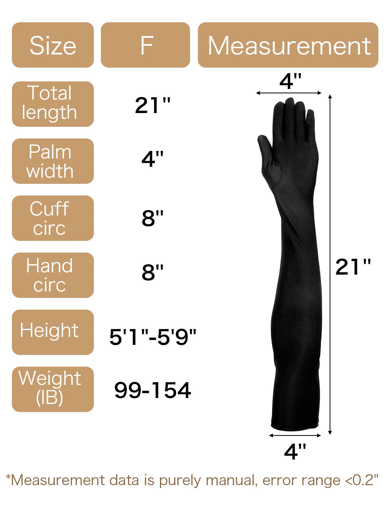 BEVTEE Long Black Gloves Women Formal, 2 Pairs Opera Gloves Costume, Stretchy Satin Gloves, 1920s Accessories, 20.8 Inch