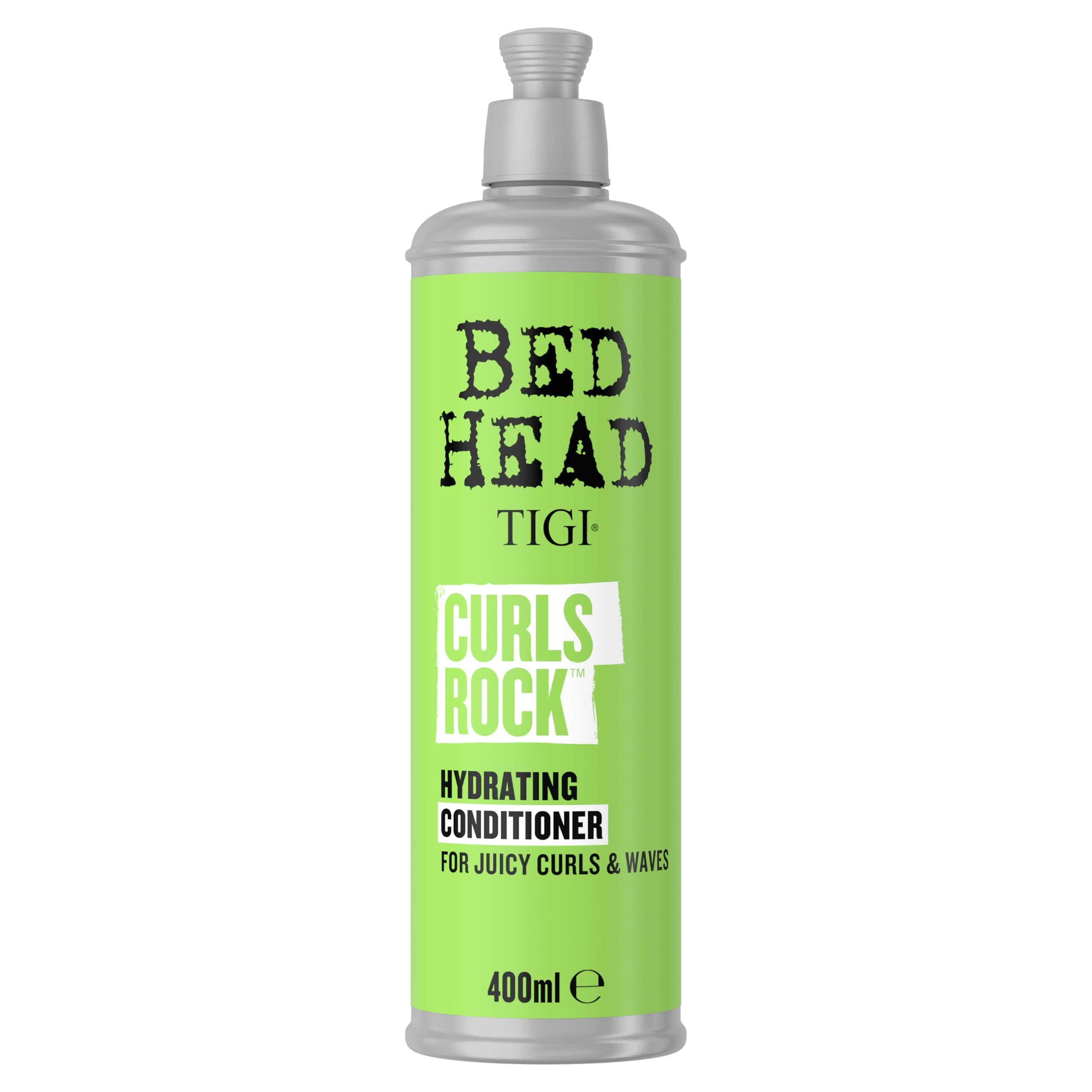 Bed Head by TIGI Curls Rock Hydrating Conditioner β Deep Moisturising Hair Care for Curly & Wavy Hair, Control Frizz with the Ultimate Curl Defining Moisturising Treatment for Thick, Glossy, Volume