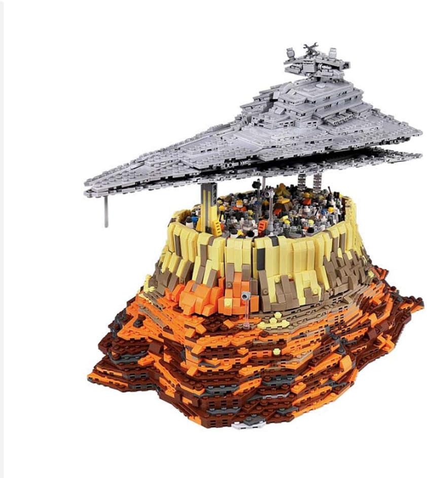 lego star destroyer over jedha