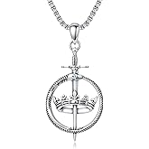 SIMONLY Gothic Sword Necklace for Men 925 Sterling Silver Bull/Skull/Snake Necklace Viking Rune Sword Pendant Amulet Skull Jewelry Gift