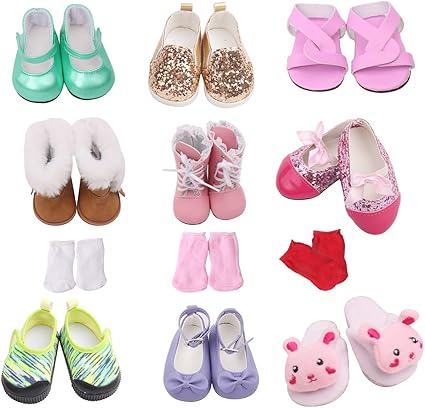 dolls shoes and socks