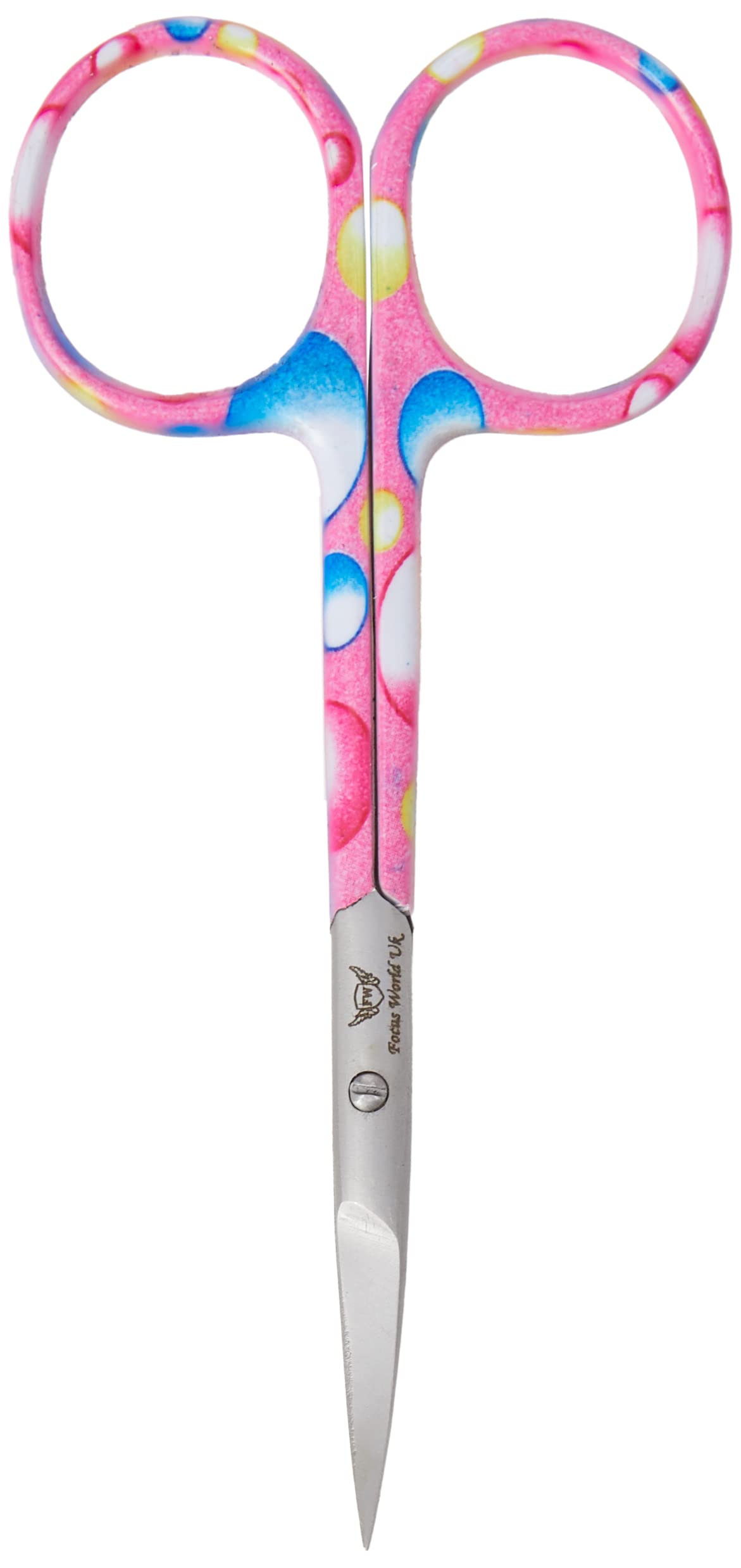 Professional Finger Toe Nail Scissors CURVED ARROW Steel Manicure Cuticle NAIL SCISSORS 3.5"