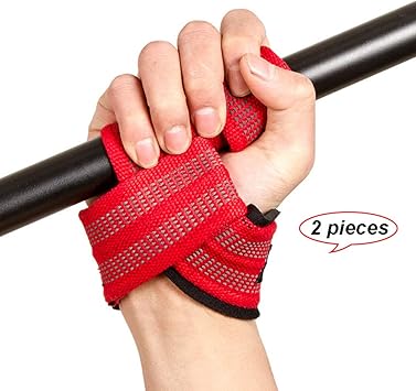 TZTED Levantamiento de Pesas Fitness Mano Vendaje Muñeca Correa ...