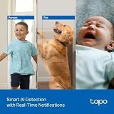 Tapo C250 4K 8MP Pan Tilt Indoor Security Camera AI Auto Tracking Night Vision view 4