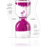 Paradox Tea Timer with Reverse Granulate Flow Pink